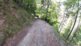 preview picture of video 'MTB Cadore - XC Downhill Dubbiea - Lake Valle di Cadore.mpeg'