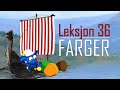 Norsk språk (노르웨이어) - Farger
