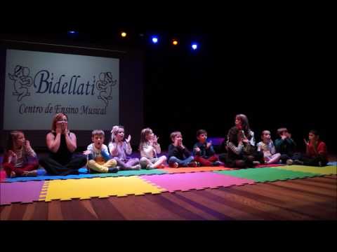 BIDELLATI- C.E.M- O Caramujo e a Sauva- Musicalização Infantil - 2017