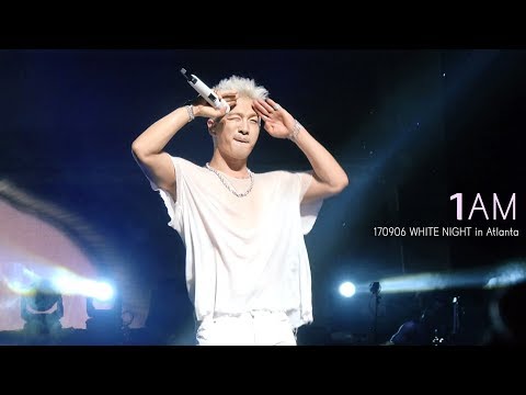 170906 TAEYANG - 1am - WHITE NIGHT in Atlanta