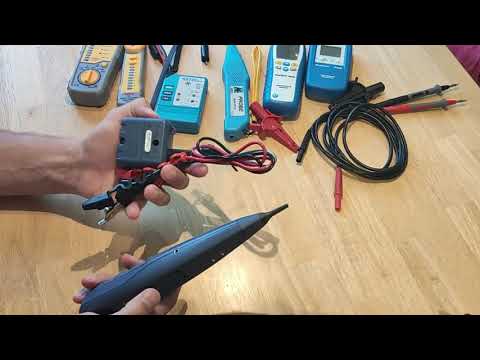 Leitungssucher im Vergleich: Fluke Networks Pro 3000, PeakTech 3435, Kurth KE701, Tacklife CT01