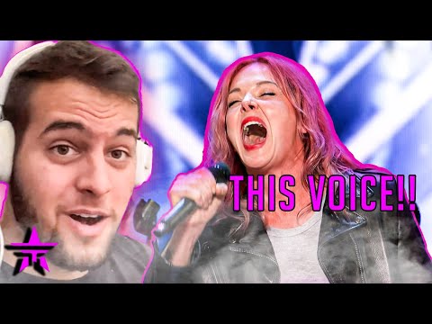 Storm Large: INCREDIBLE 51-Year Old Singer AMAZES Simon Cowell! [REACTION] | AGT 2021