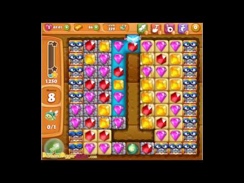 Diamond Digger Saga Level 229 Walkthrough