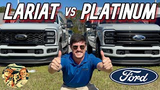 🔥2026 FORD SUPER DUTY LARIAT VS PLATINUM 💪 F-350 VS F-250 | ULTIMATE POWER STROKE DIESEL SHOWDOWN!