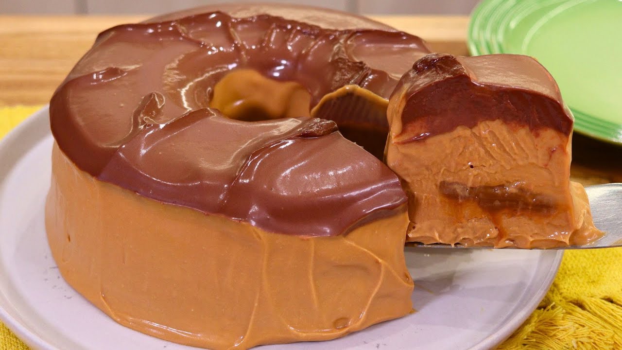 SORVETÃO DE DOCE DE LEITE RECHEADO COM COBERTURA DE CHOCOLATE | SORVETÃO CREMOSO E FÁCIL