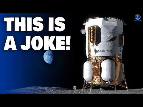 Blue Origin revealed Mystery Lunar Lander Plan to Replace Starship to the Moon Faster BUT...