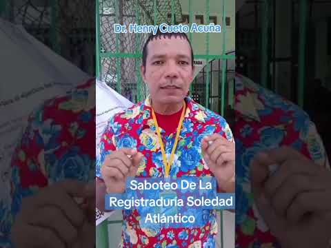 Consulta Pacto Histórico.Dr. Henry Cueto. Veedor Municipio de Soledad Atlántico Colombia