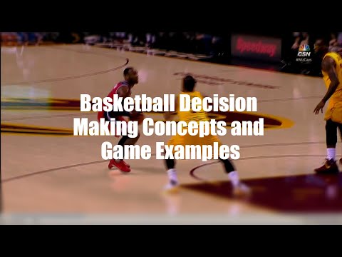Basketball Decision Making Concepts and Game Examples