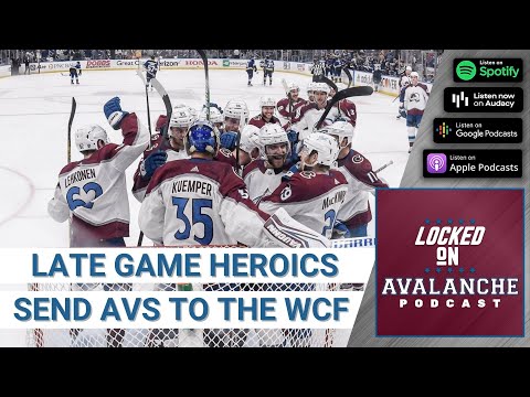 Darren Helm Scores With 5 Seconds Left to Send the Avalanche to the Western Conf. Finals