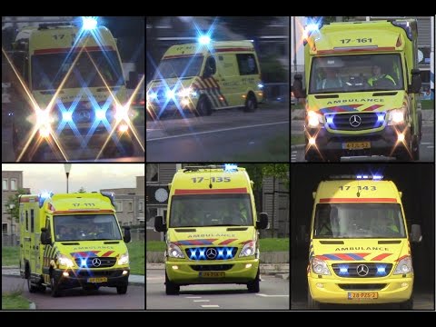 [Weekcompilatie Week 33] Ambulances met spoed in Barendrecht & Rotterdam