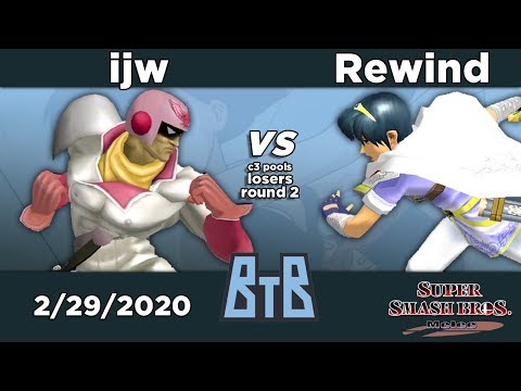 Bridgetown Blitz 5 - ijw (Cap. Falcon) vs Rewind (Marth)