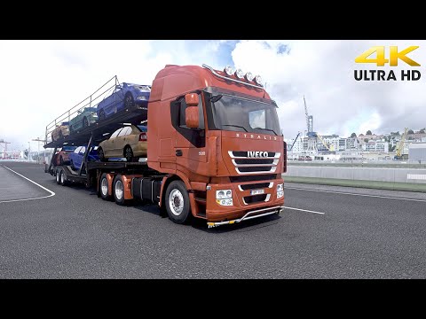 Driving Spain with Iveco Stralis AS2 - Euro Truck Simulator 2 - 4K