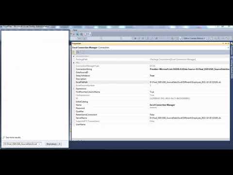 Microsoft SSIS Part 6 : How to Create Multiple Excel Sheets in Excel file using SSIS