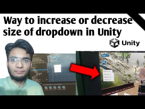 Way To Increase Or Decrease Size Of Dropdown In Unity