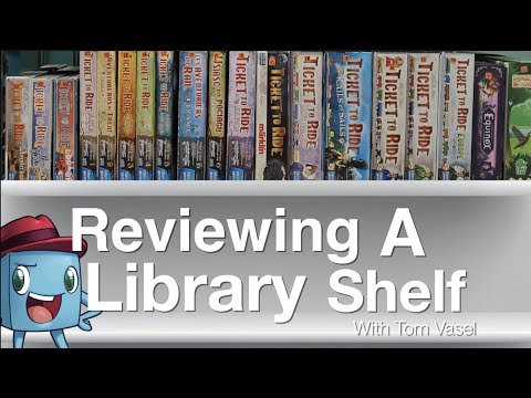 Reviewing a Shelf 10B - Ticket to Ride to Ducks in Tow