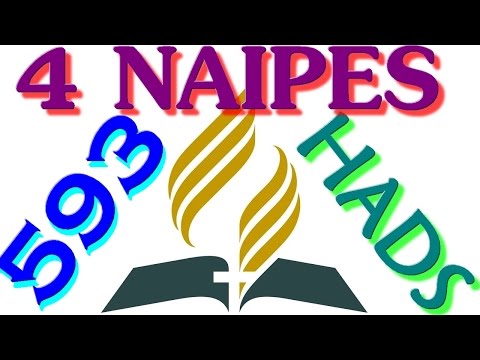 593-  AO  ORARMOS,  SENHOR  -  4  NAIPES