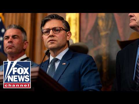 Mike Johnson speaks as House mulls DHS bill