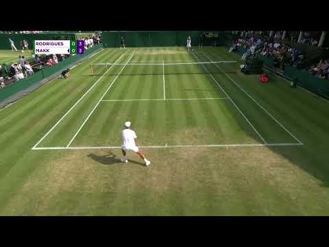 Peter Makk at Wimbledon Juniors