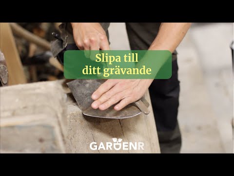 Slipa till ditt grävande - Trädgårdshacks med GardenR