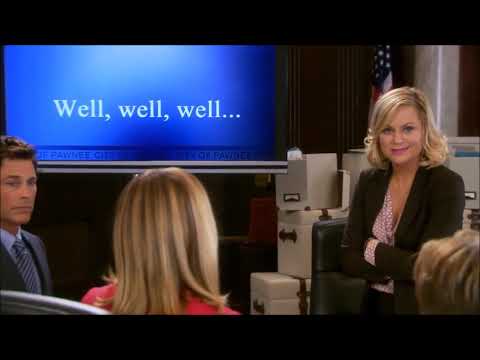 Leslie Knope's Well Well Well presentation