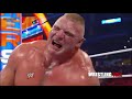 Brock Lesnar Vs Triple H Summerslam HD Full Match Highlights