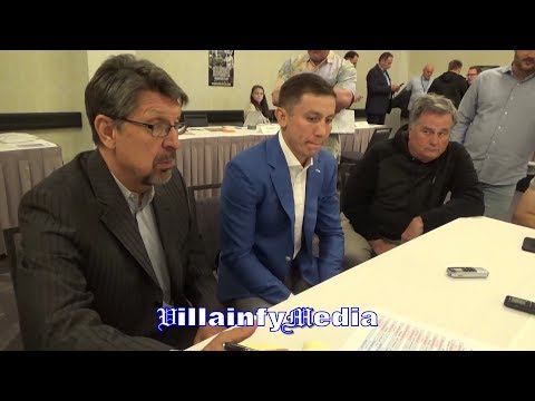 GENNADY GOLOVKIN PUTS THE I.B.F. ON THE HOT SEAT "WE'RE GONNA CHOOSE WHAT'S THE BEST FOR US"
