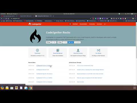 Codeigniter 4 Tutorial 2019 Php Introduction Installation