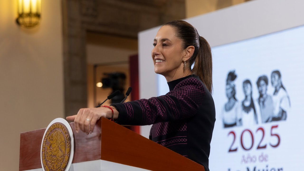 Mañanera de Claudia Sheinbaum del 31 de octubre de 2025