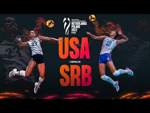 🇺🇸 USA vs. 🇷🇸 SRB - Highlights  Semi Finals | Women's World Championship 2022
