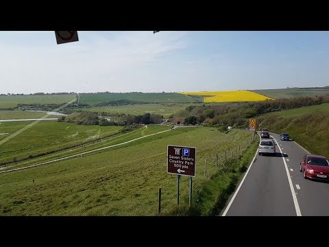 Eastbourne to Seaford bus ride aboard a B&H service 12!