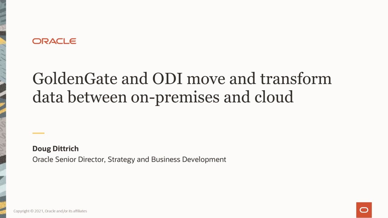 Move and transform data: next generation data integration