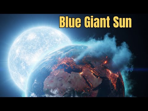 What If the Sun Became a Blue Giant Like Rigel?
