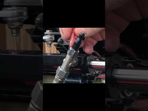 Vevor Hydraulic Steering Threadlocked Fittings #hydraulic #boat #steering #loctite