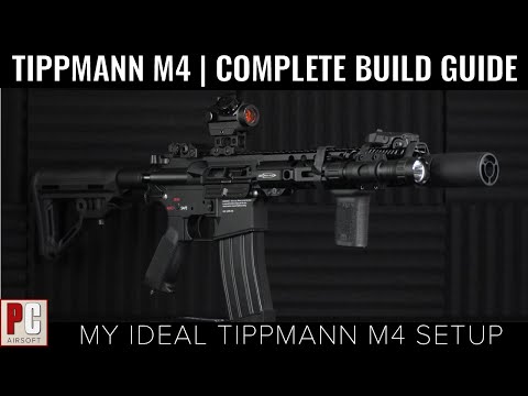 Tactical 10" Tippmann M4 Build | How to Build the BEST Tippmann M4 HPA Recoil