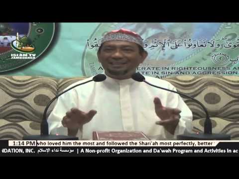 Bunga sin Pag-iyman (Part 5) lecture by Sheikh Abdelnasser Abdurahman (Tausug)