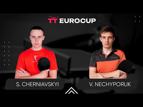 13:40 Serhii Cherniavskyi - Vadym Nechyporuk 29.10.2023 TT Euro.Cup Ukraine Star. Table 4