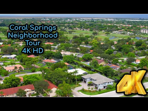 Coral Springs in 4K | Broward County | Florida | Neighborhood Tour
