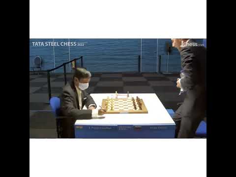 Pragganandhaa And Sergey Karjakin Play Stone Paper Scissors😂 #Awkard #Pragg #Serget #Gm #Viral