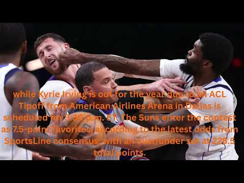 suns vs mavericks Suns Face Mavericks in Key Playoff Race Matchup || BREAKING NEWS