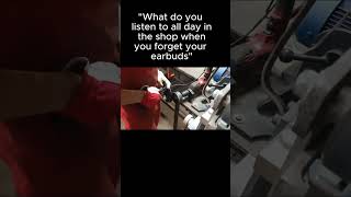 When I forget my earbuds