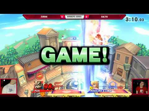 VS Weekly 9/14/17 - Winners Semis - Zurak (Fox) vs Xaltis (Rosalina) - Smash 4