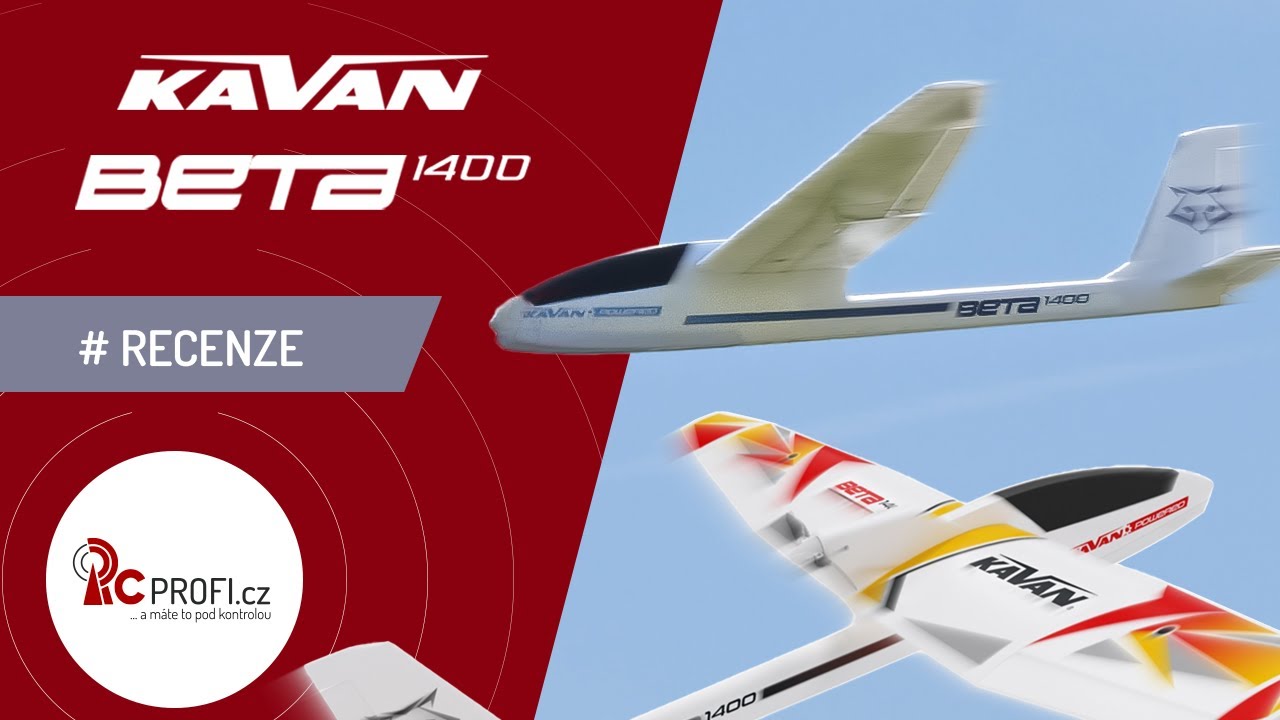 RC letadlo KAVAN Beta 1400 KIT