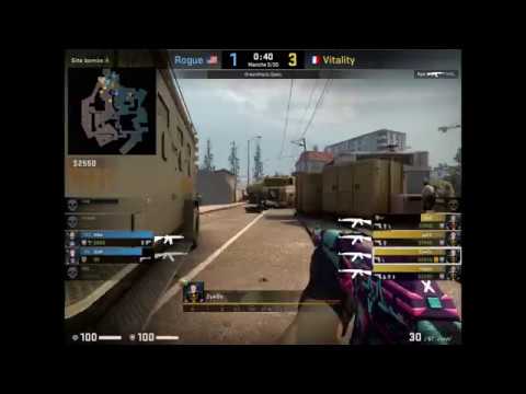 POV Vitality ZywOo vs ROGUE DreamHack Open Atlanta 2018