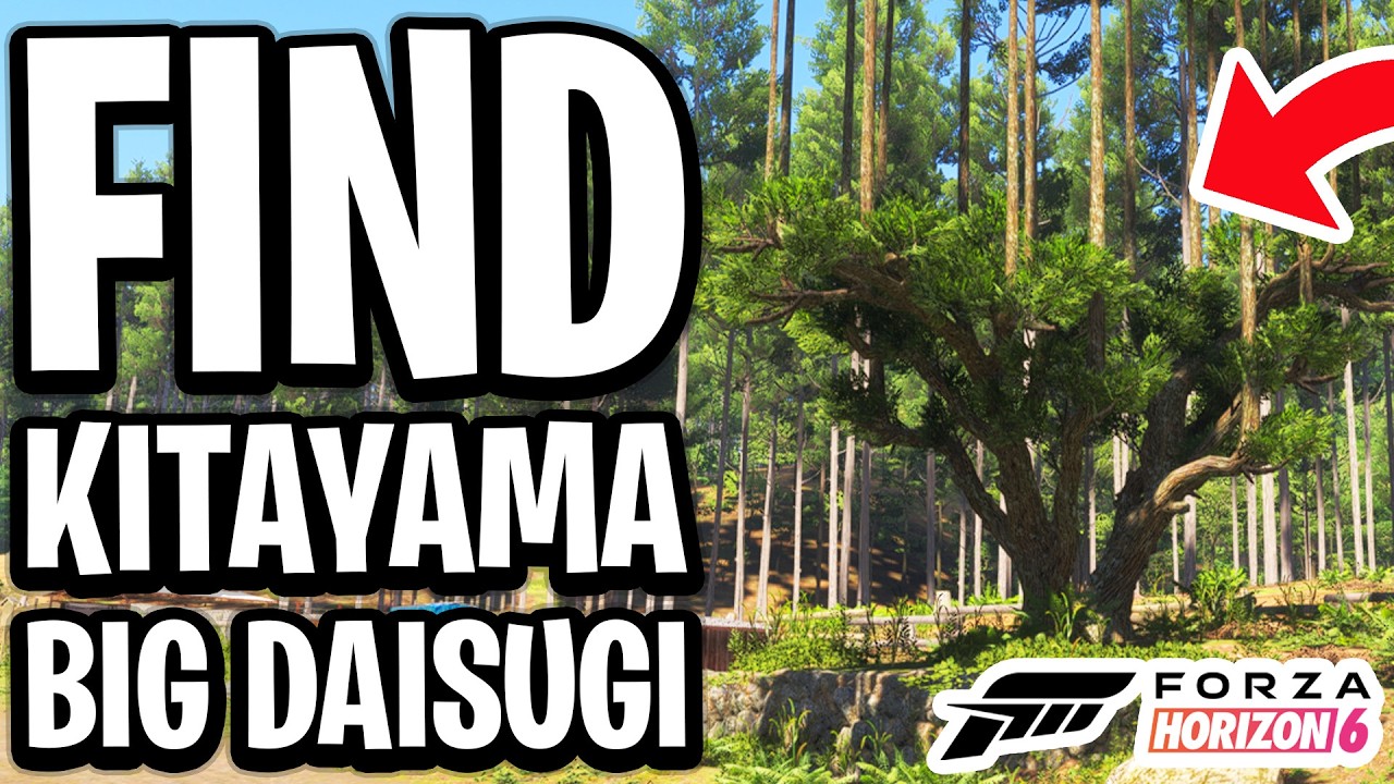 How to Find Kitayama Big Daisugi In Forza Horizon 6 - Full Guide