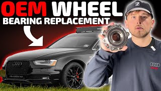 How to Replace a Front Wheel Bearing on a B8.5 Audi A4 – Full DIY Tutorial