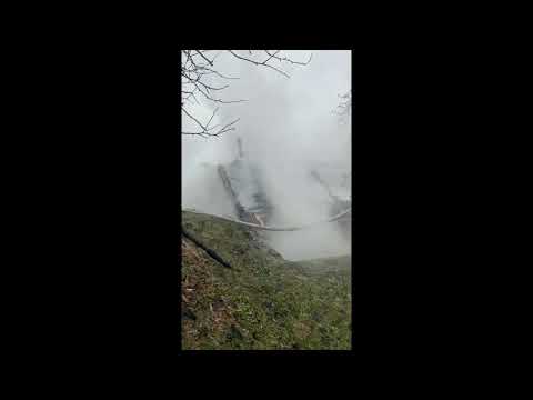 Incendiu Brăduleț, Argeș   18 aprilie 2021