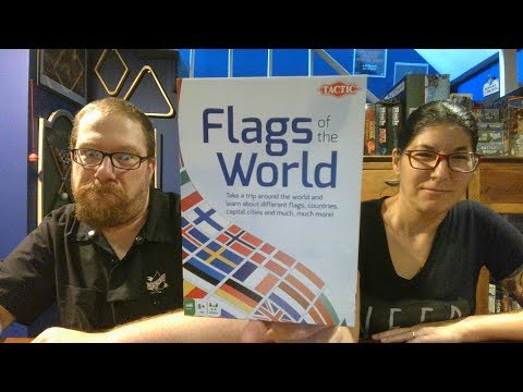 The Board Game Kaptain's review for Flags of the World 