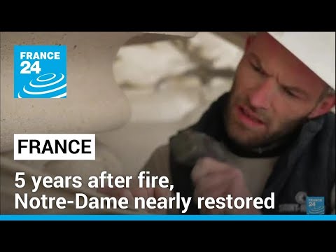 5 years after fire, Paris's iconic Notre-Dame Cathedral nearly restored • FRANCE 24 English