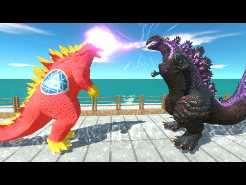 Ironman Godzilla vs Shin Godzilla Pyramid Death Run - ARBS