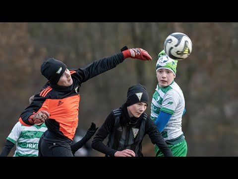 1 Liga Młodzików: Orzeł Myślenice vs Górnik Wieliczka (skrót)